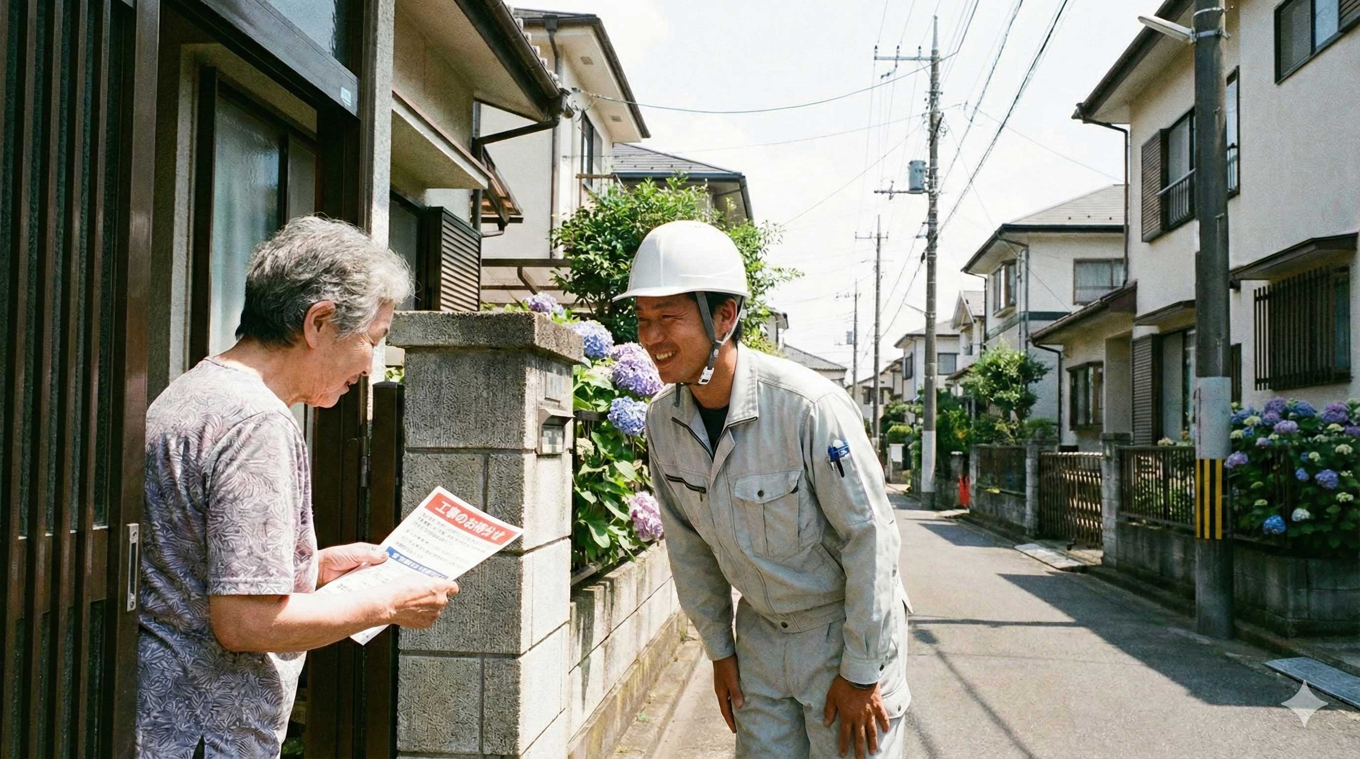 徹底した近隣マナー